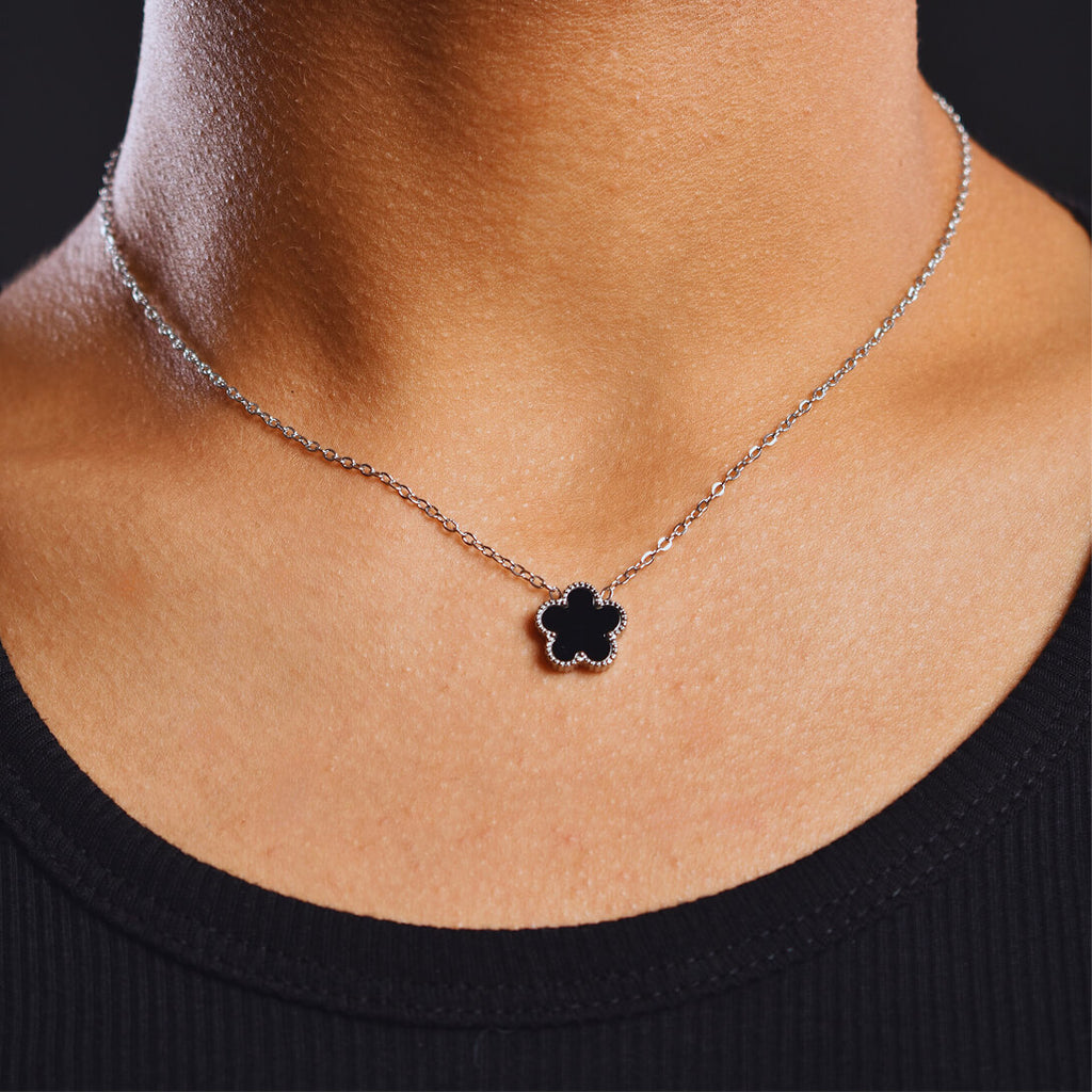 Five Leaf Clover Necklace