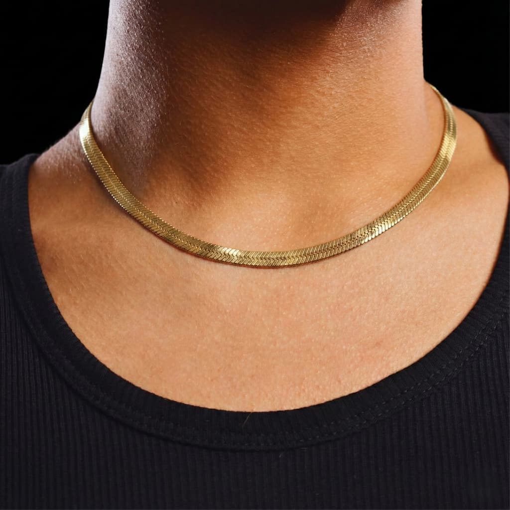 Flat Serpentine Chain