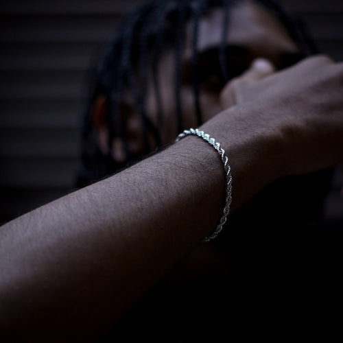 Rope Bracelet worn on wrist | Steelixe