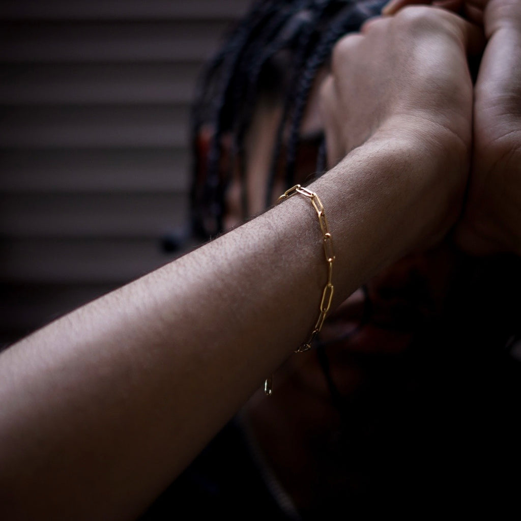 Paper Clip Bracelet