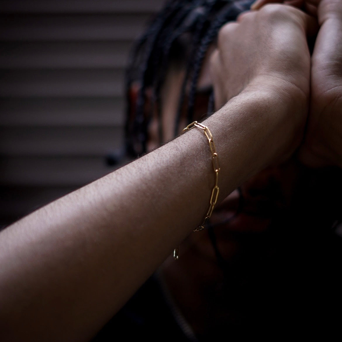 Paper Clip Bracelet