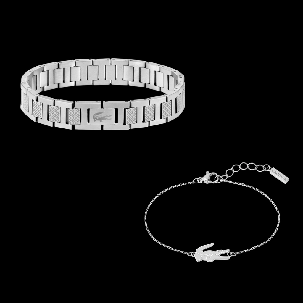 The Lacoste Duo — His & Hers Bracelet Set