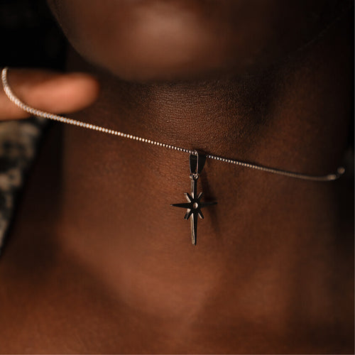 North Star Necklace close-up detail | Steelixe