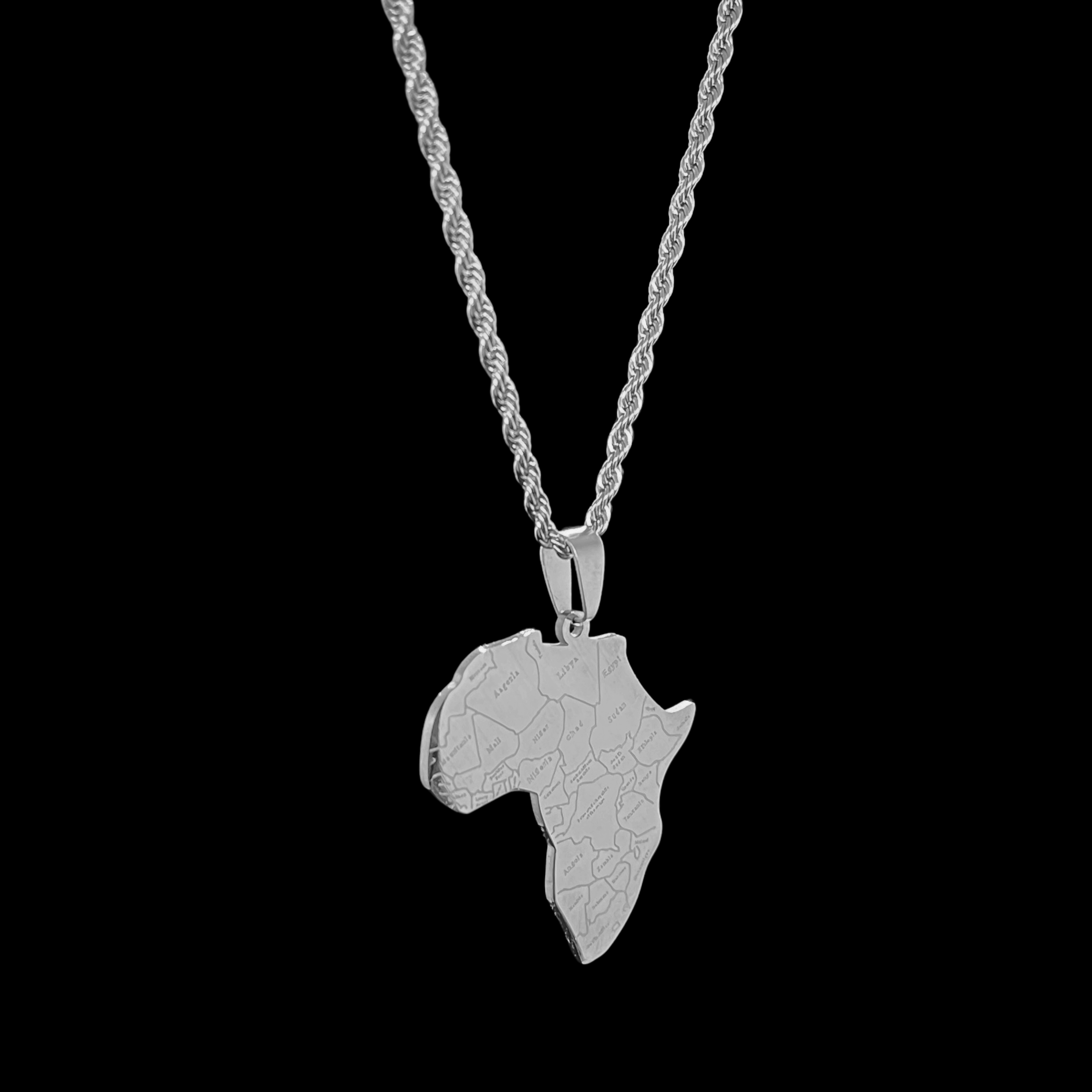 Africa Necklace pendant — main product photo | Steelixe