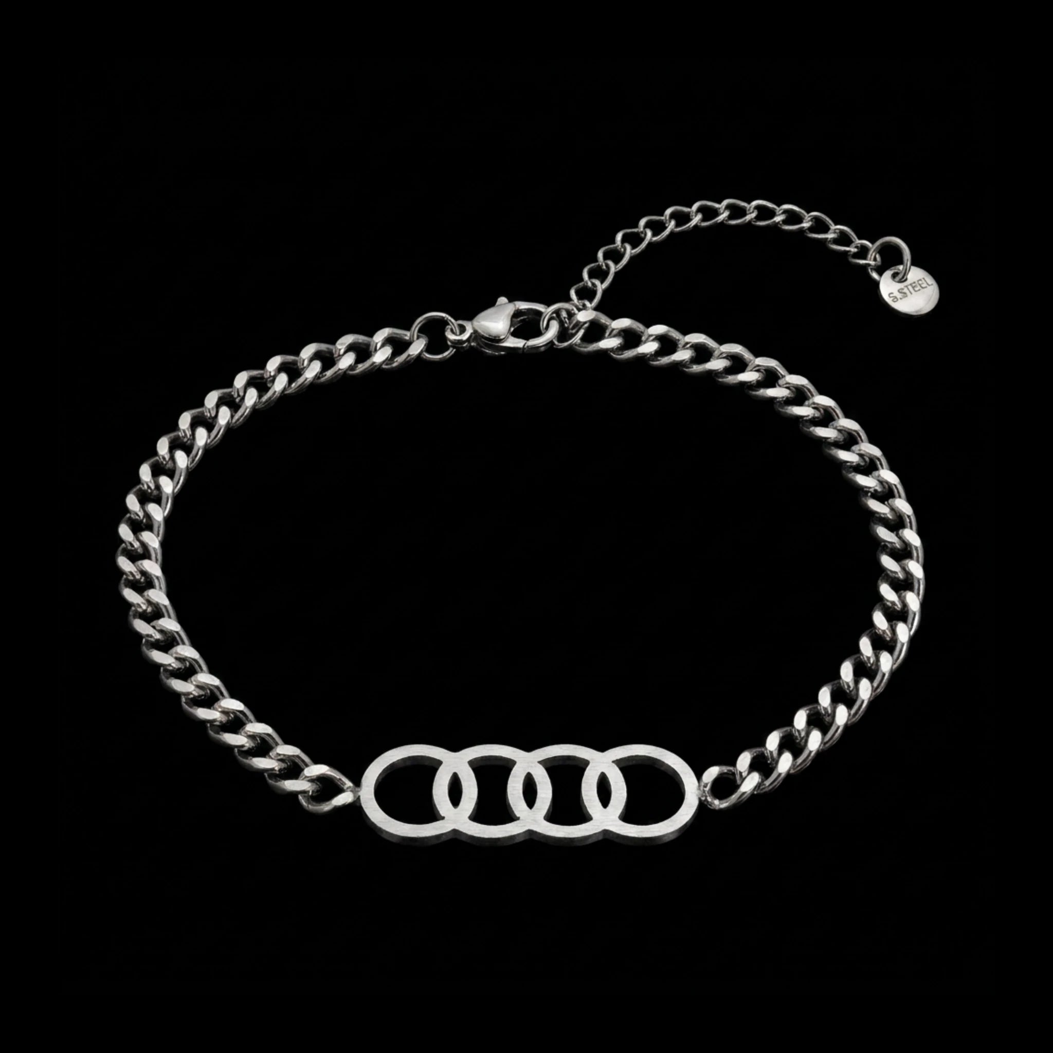 Audi Bracelet — stainless steel bracelets Egypt | Steelixe