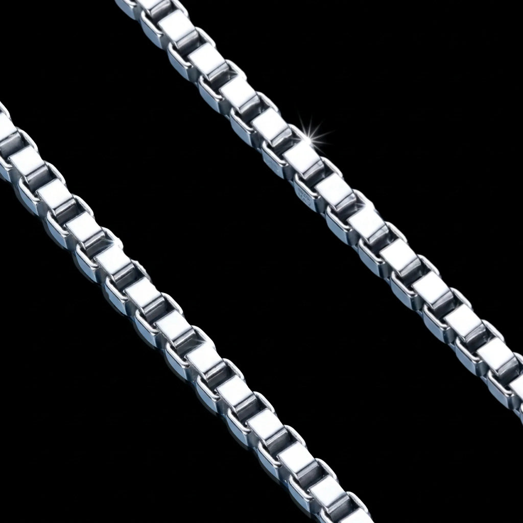 The Wayfinder Set — Box Chain link detail | Steelixe
