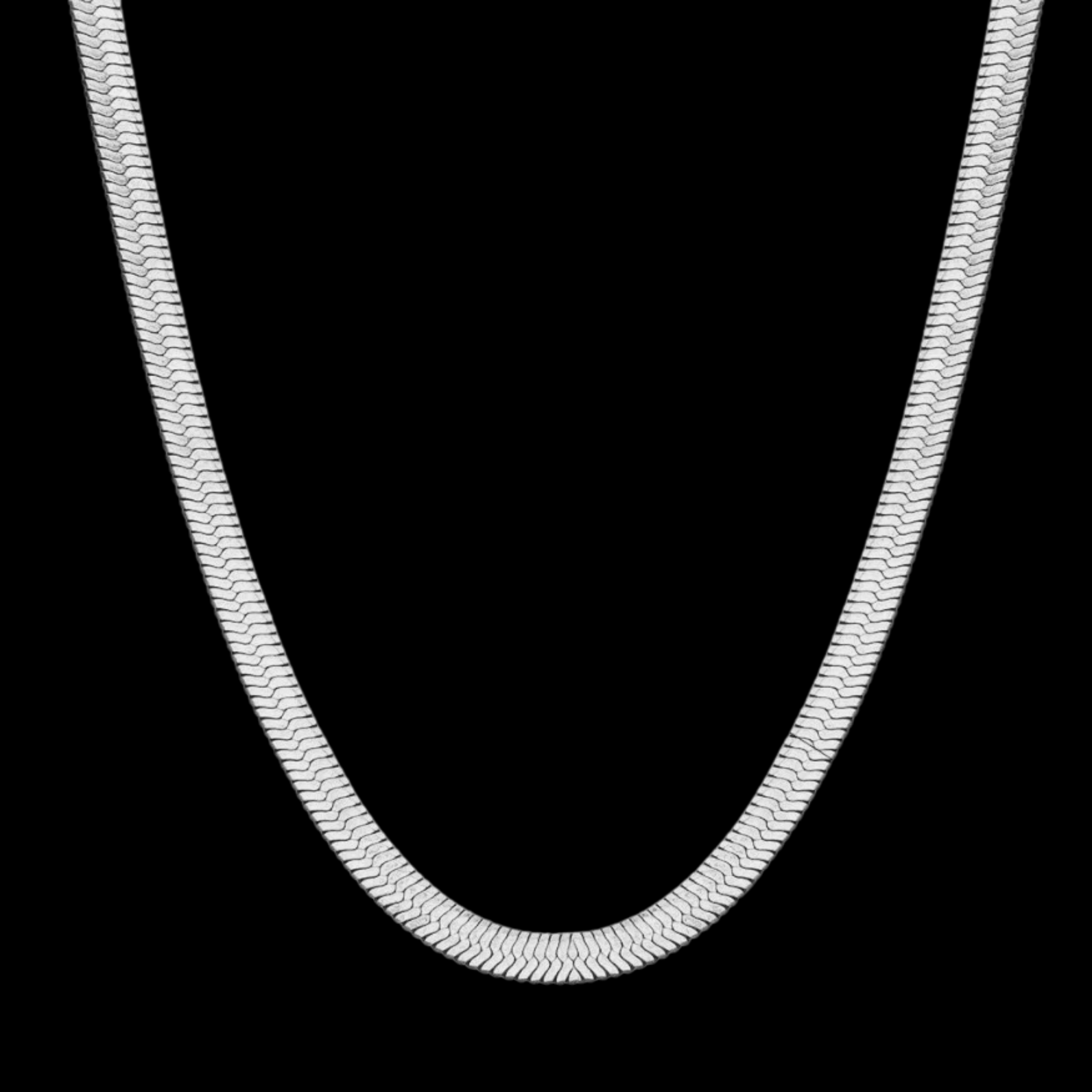Flat Serpentine Chain necklace — main product photo | Steelixe