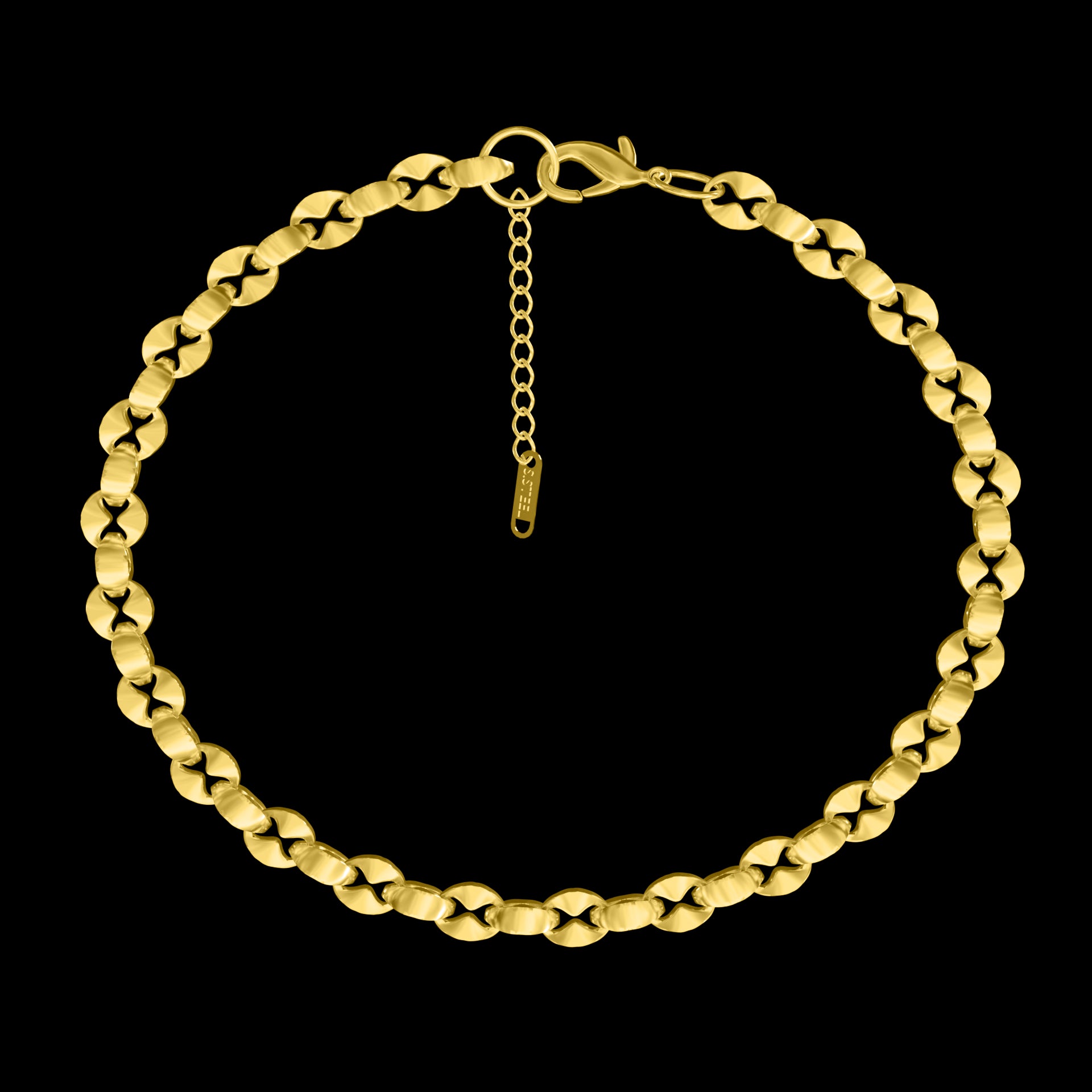 Gold Tone Bracelet — main product photo | Steelixe