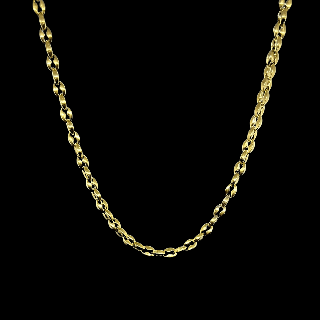 Gold Tone Chain necklace — main product photo | Steelixe
