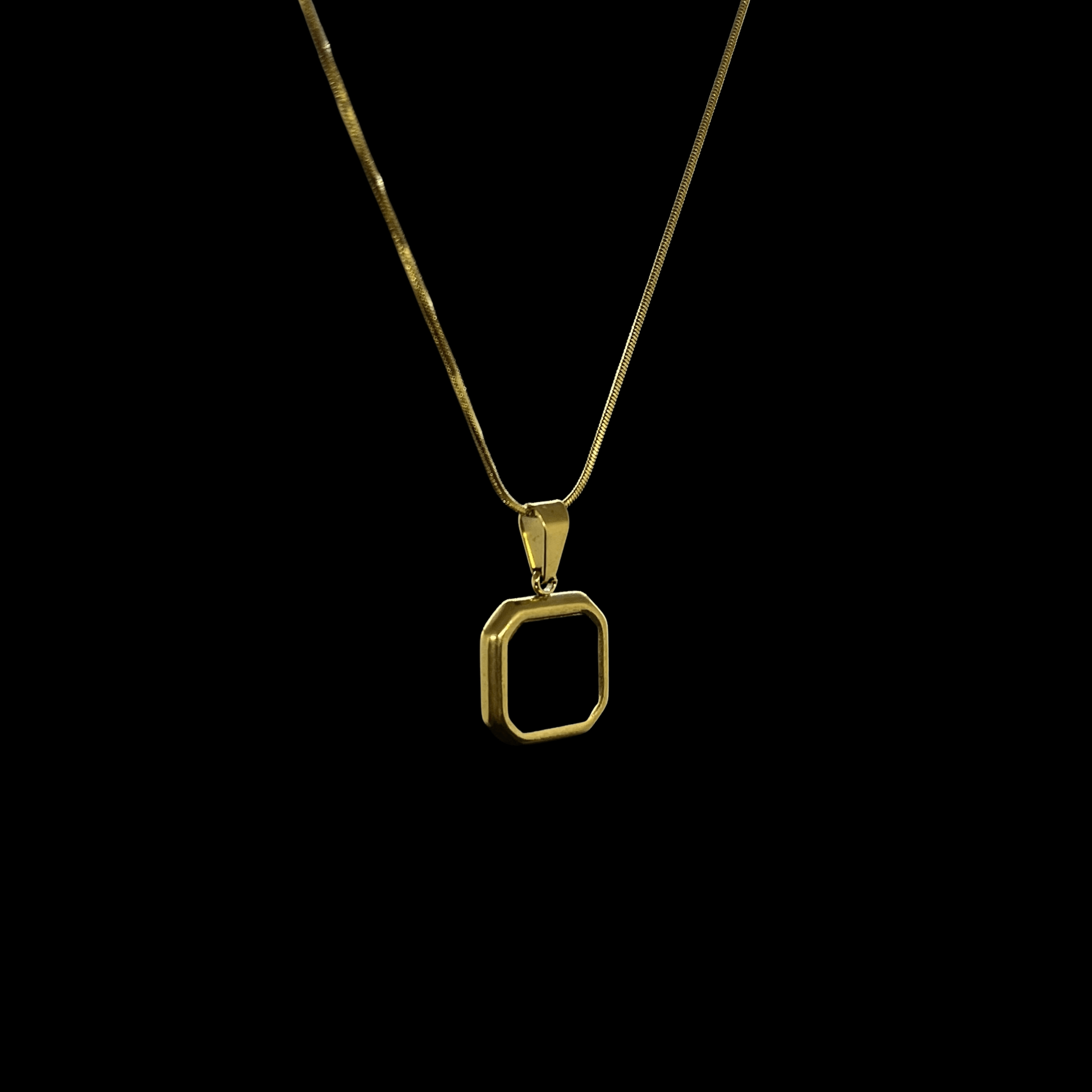 Onyx Edge Necklace — main product photo | Steelixe