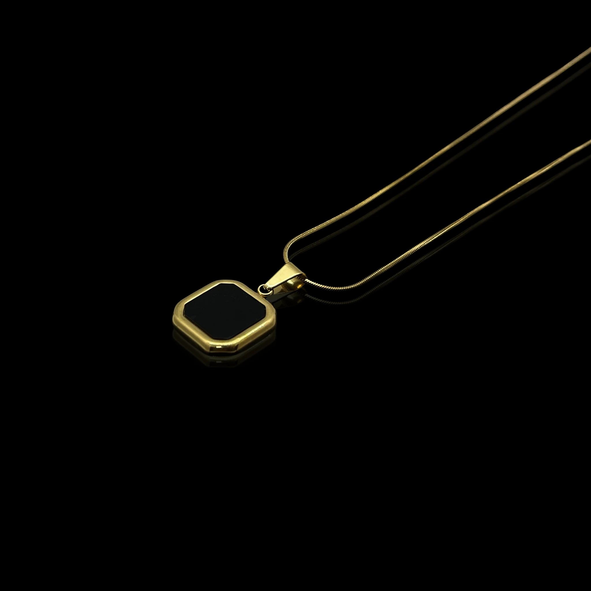 Onyx Edge Necklace