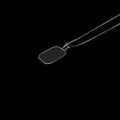 Onyx Majesté Necklace silver-chain review — black necklace for men | Steelixe