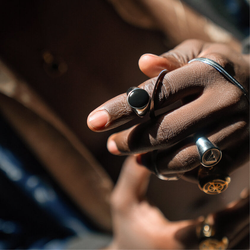 Onyx Ring product detail | Steelixe