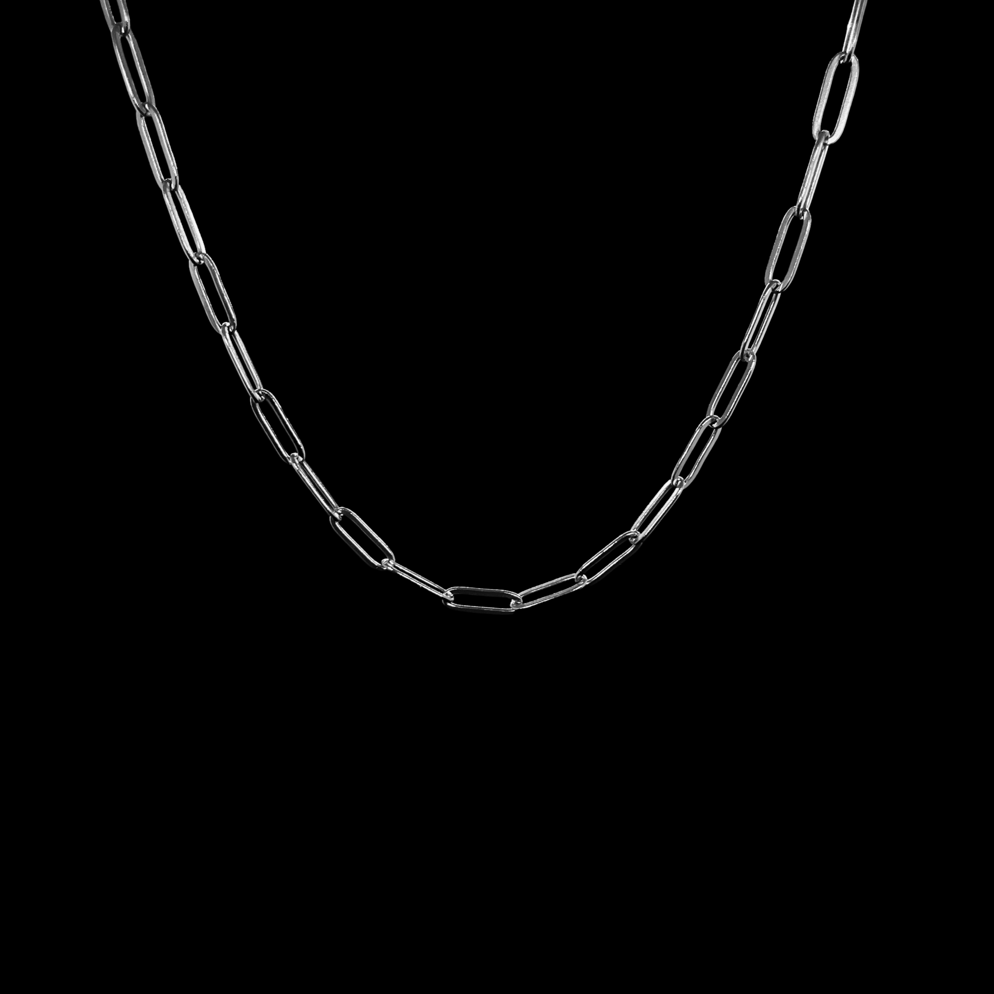 Paper Clip Chain necklace — main product photo | Steelixe