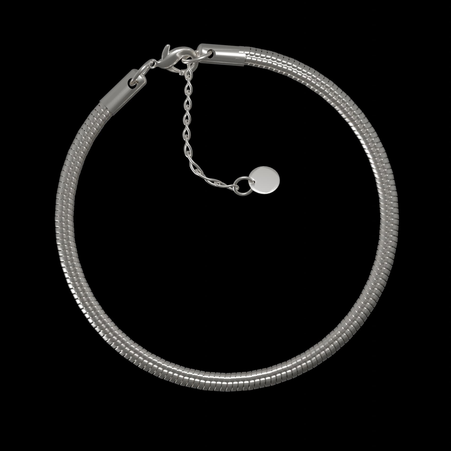 Snake Bone Bracelet — main product photo | Steelixe