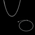 The Classic Set — necklace and bracelet duo | Steelixe