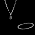 The Vision Set — necklace and bracelet duo | Steelixe