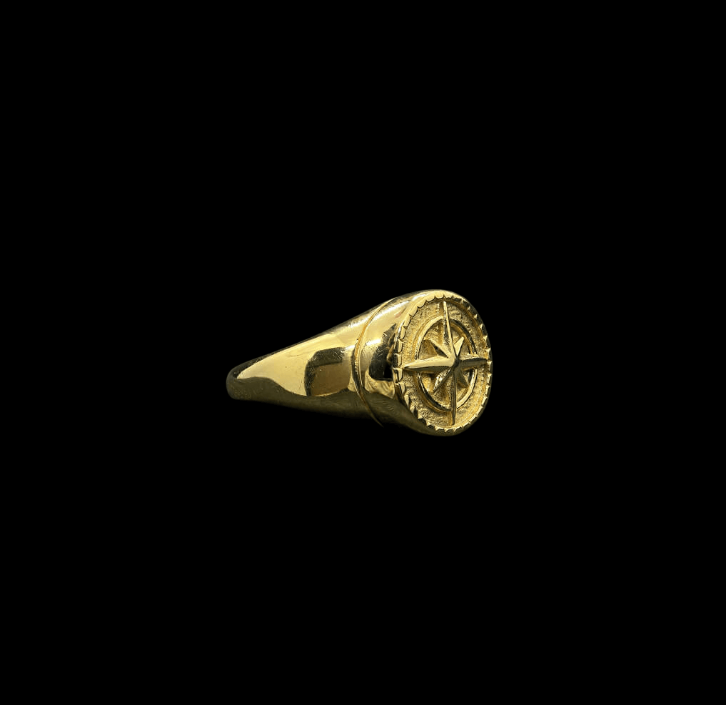 Wind Rose Ring close-up detail | Steelixe